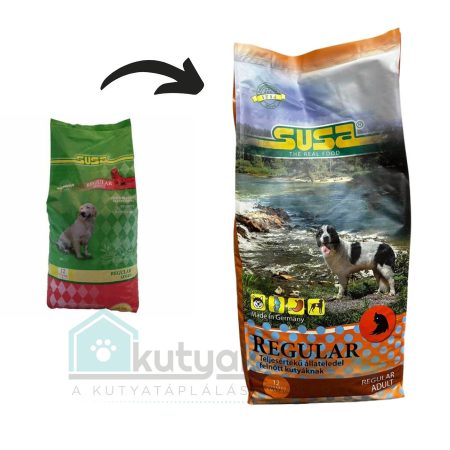 Susa Regular Száraz Kutyatáp 2x20kg