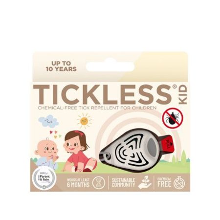 Tickless Kid - ultrahangos kullancs- és bolhariasztó gyerekeknek Bézs
