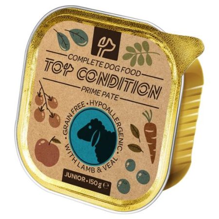 Top Condition alutálkás kutyaeledel junior bárány-borjú 150g