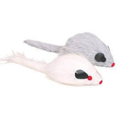 Trixie hosszúszőrű 9 cm egér