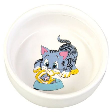 Trixie Ceramic Bowl - kerámia tál (fehér