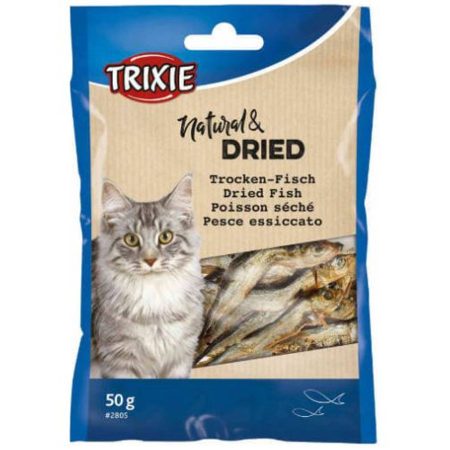 Trixie Dried Fish - jutalomfalat (szárított hal) macskák részére 50g