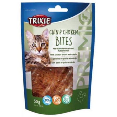Trixie Premio Catnip Chicken Bits - jutalomfalat (csirke