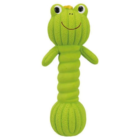 Trixie Dumbell Frog - játék poliészterből (béka) kutyák részére (18cm)