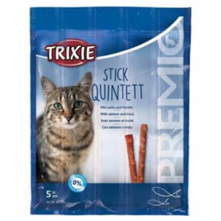 Trixie Jutalomfalat Premio Quadro-Stick - Lazac/Pisztráng 5x5g