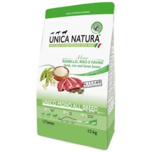 Unica Natura Unico Mono All breed - Lam-bárányhúsos 2x 12 kg