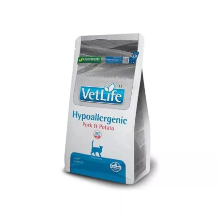 Vet Life Natural Diet Cat Hypoallergenic Pork&Potato 400g