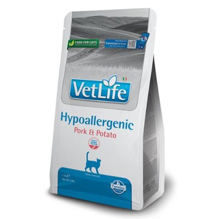 Vet Life Natural Diet Cat Hypoallergenic Pork&Potato 1