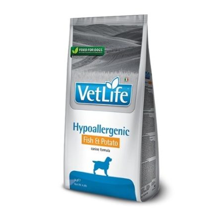 Vet Life Natural Diet Dog Hypoallergenic Fish&Potato 12kg