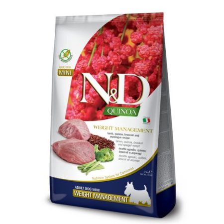 N&D Dog Grain Free Quinoa Weight Management Bárány 800 g