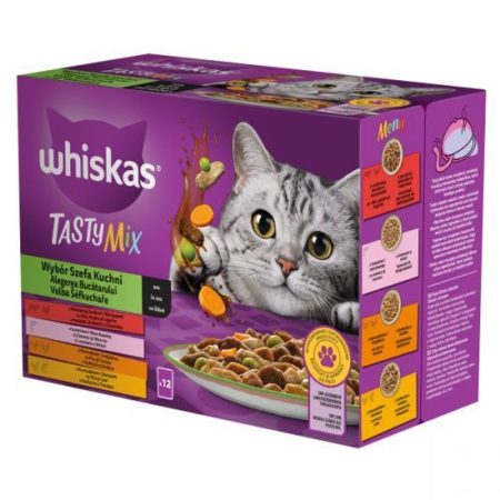 WHISKAS alutasakos 12-pack Chef's choice 12*85g