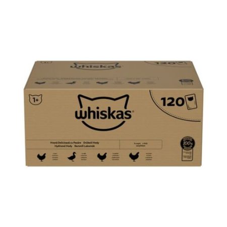 WHISKAS alutasakos Baromfi 120x85g