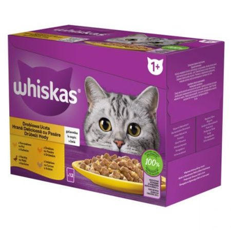 WHISKAS alutasakos 12-pack szárnyas 12*85g