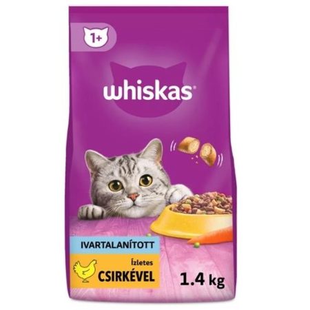 WHISKAS száraz macskatáp 1