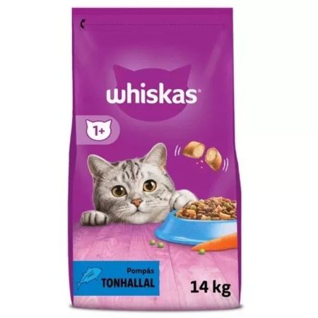 WHISKAS száraz macskatáp 14kg tonhal