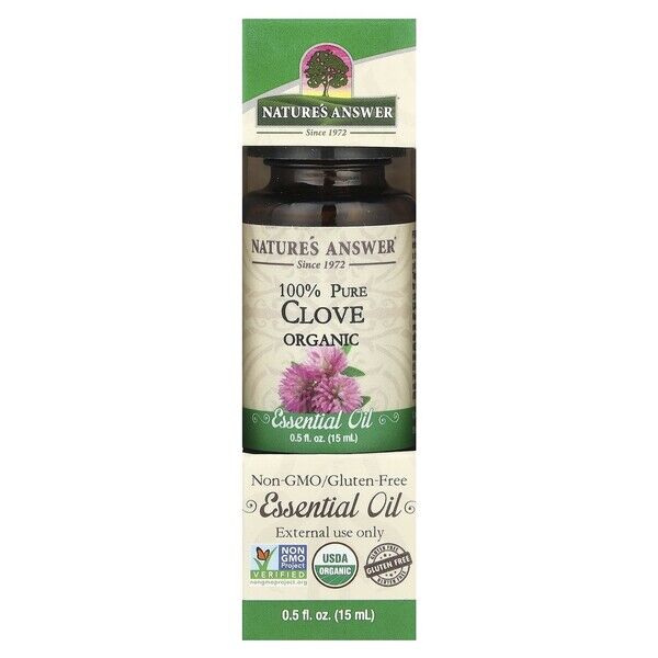 100% Pure Clove Essential Oil - 15 ml.