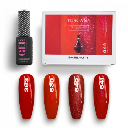 Gel Lack - Tuscany Set - HEMA Mentes (4 x 13 ml)
