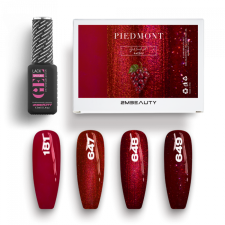 Gel Lack - Piedmont Set - HEMA Mentes (4 x 13 ml)