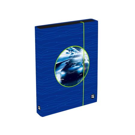 Füzetbox A4 Jumbo OXY Sherpy Blue