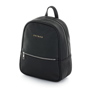 Női hátizsák DIXY Leather Black