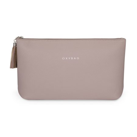 Kozmetikai táska ELEGANCE MAXI Leather Mocca