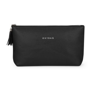 Kozmetikai táska ELEGANCE MAXI Leather Black