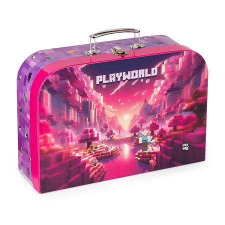 Laminált bõrönd 34 cm Playworld Girl
