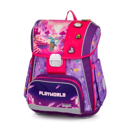 Iskolai hátizsák PREMIUM Playworld Girl