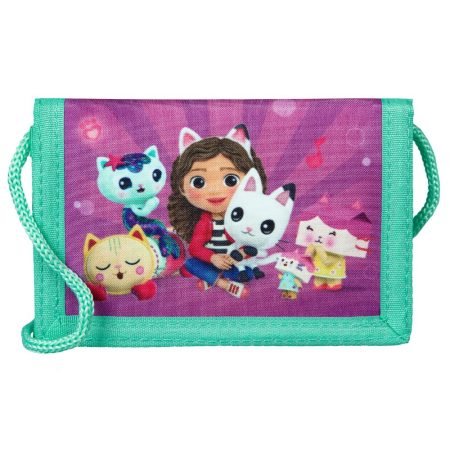 Gabby's Dollhouse gyermek textil pénztárca