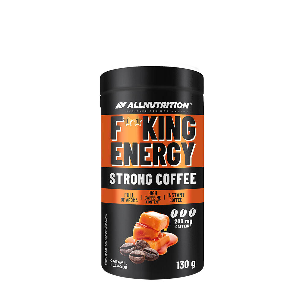 ALLNUTRITION FitKing Energy Strong kávé (130 g
