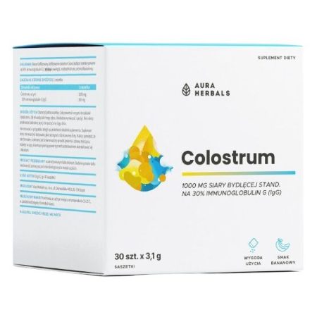 AURA HERBALS Kolosztrum 1000 mg
