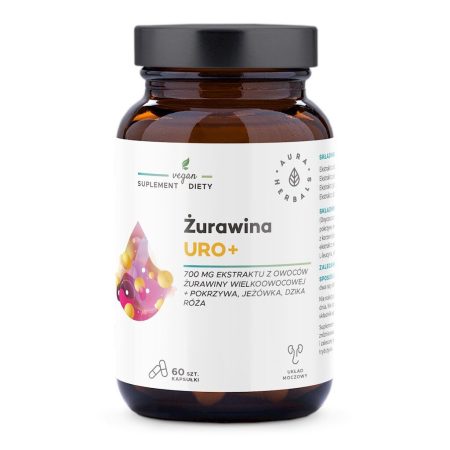 AURA HERBALS Cranberry Uro+ (60 kapszula)