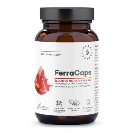 AURA HERBALS FerraCaps vas (60 kapszula)