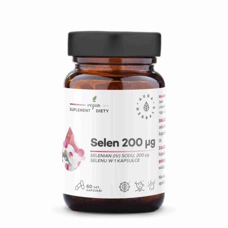 AURA HERBALS Szelén 200 µg (60 kapszula)