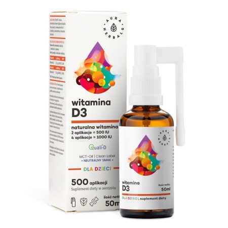 AURA HERBALS D3-vitamin gyermekeknek