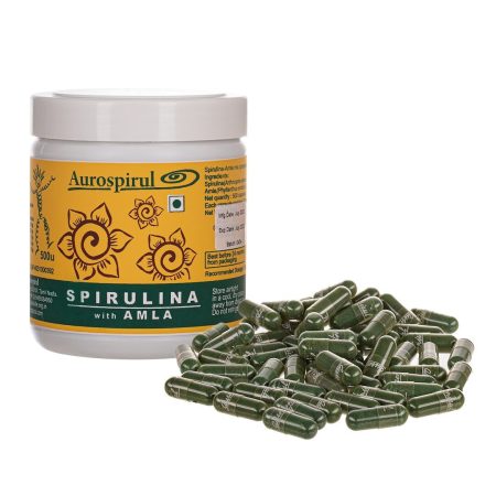 AUROSPIRUL Spirulina amlával (500 kapszula)