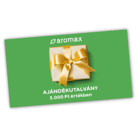 Aromax Ajándékutalvány 5.000 Ft értékben