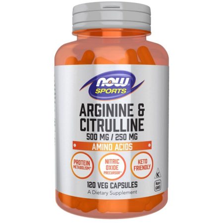 Arginin és citrullin - 120 vcaps