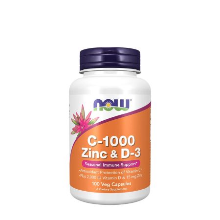 C-1000 Zinc & D-3 - 100 vcaps