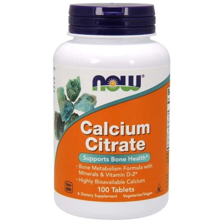 Calcium Citrate with Minerals & Vitamin D-2 - 100 tabs