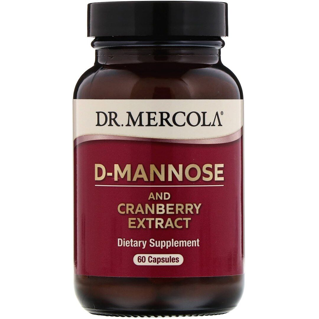 DR. MERCOLA D-mannoza with cranberry (60 caps)