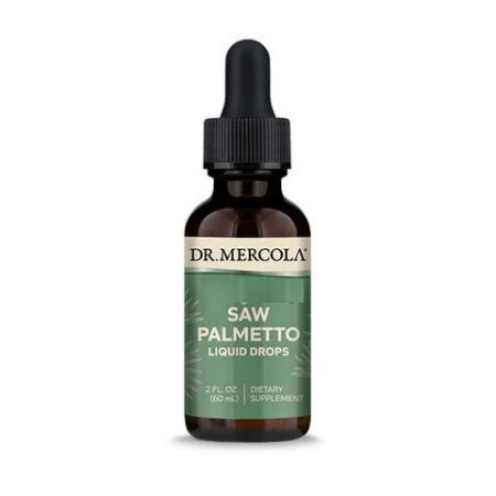 DR. MERCOLA Organic Saw Palmetto Liquid Drops (60 ml / 2 fl. oz.)