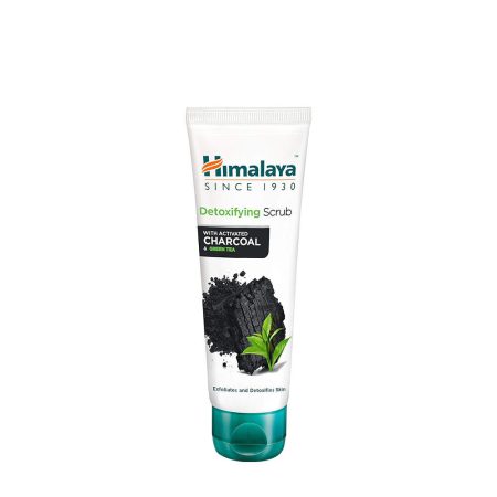 Detoxifying Scrub with Activated Charcoal & Green Tea - 75 ml.