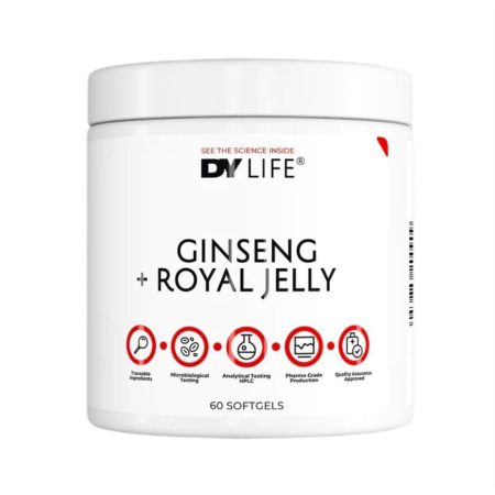 Dorian Yates - DY LIFE Ginseng + méhpempő - 60 lágykapszula