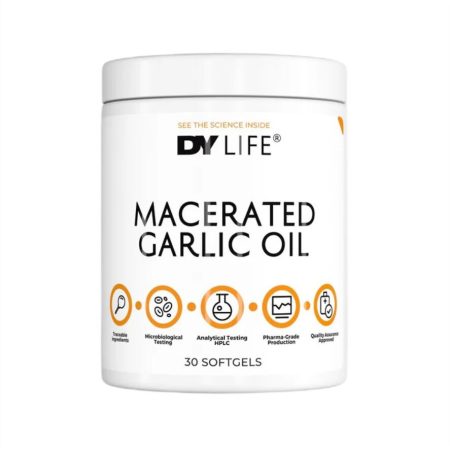Dorian Yates - DY LIFE áztatott fokhagymaolaj - 30 lágykapszula