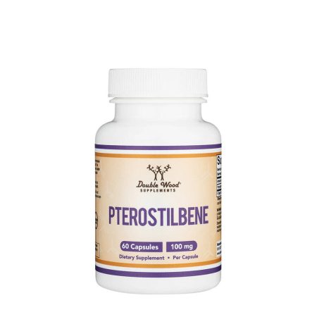 Double Wood Pterostilbene étrend-kiegészítő (60 kapszula)