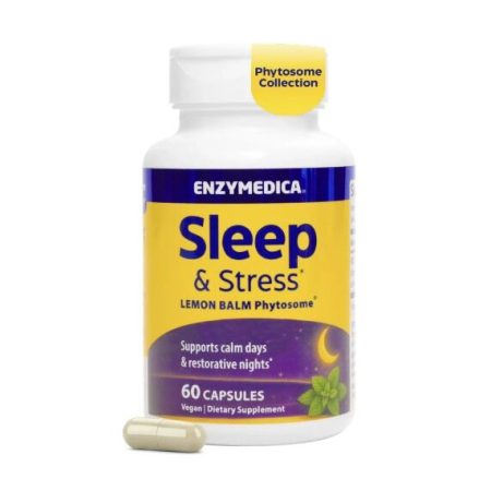 Enzymedica - Alvás és stressz elleni citromfű-fitoszóm - 60 vcaps