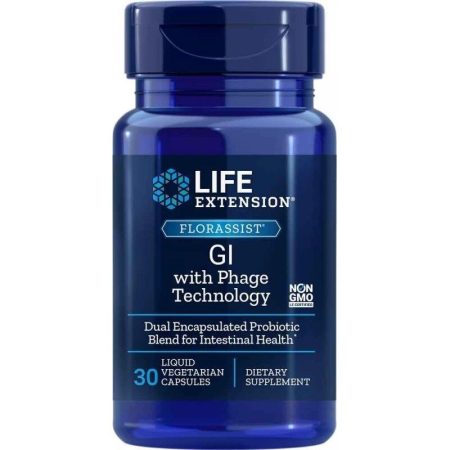 Florassist GI with Phage Technology - 30 liquid vcaps