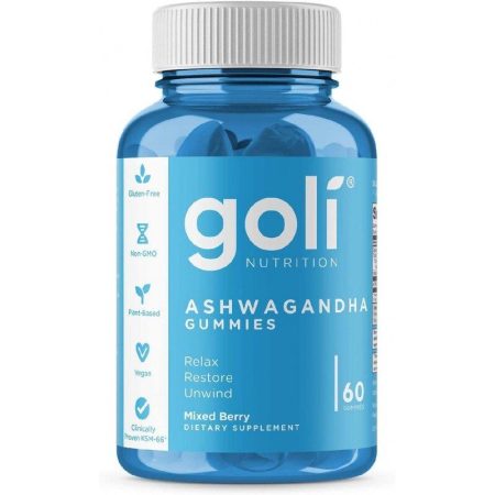 GOLI NUTRITION Ashwagandha KSM-66 gumicukorka (60 darab)