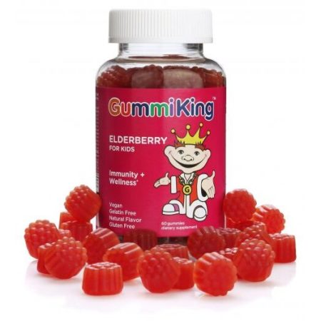 GUMMIKING Bodzabogyó gyerekeknek (60 darab gumicukorka)